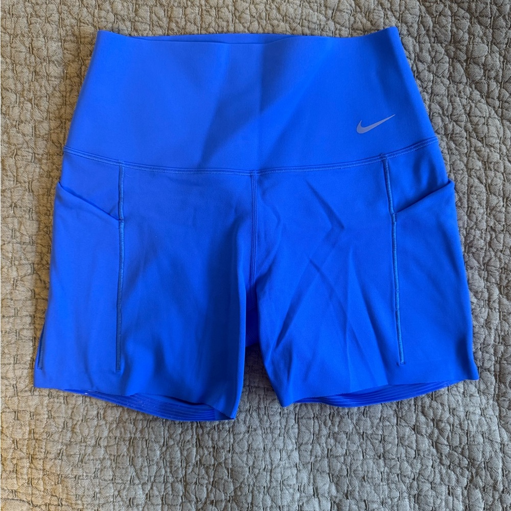 Nike Dri-Fit Blue Athletic Shorts